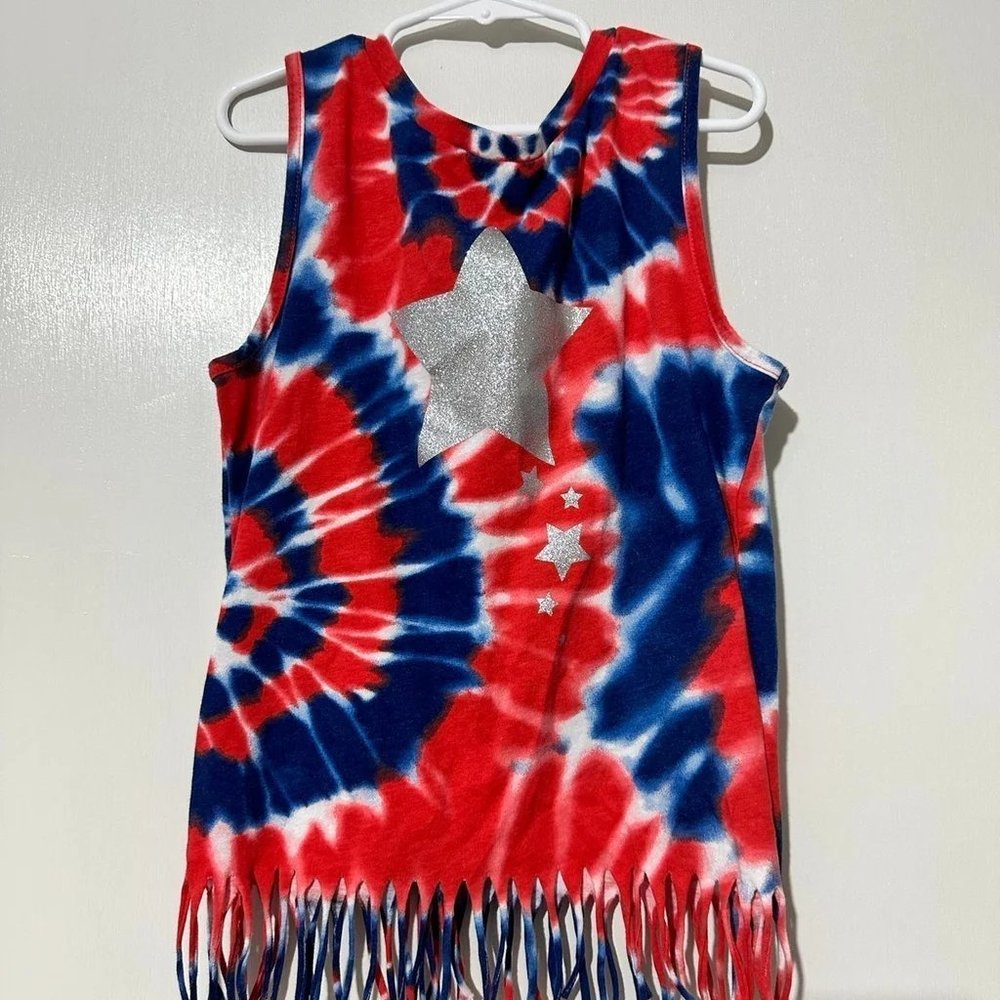 Way to Celebrate Patriotic Top Size L (10/12)